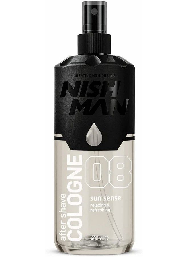 NISHMAN سلسلة بعد الحلاقة (08 سن سنس 400 مل) - Image 1