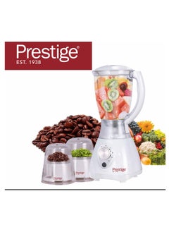 PRESTIGE Prestige Blender 1.5 Ltr - 450Watts with 2 dry grinders coffee, Spice and herbs 