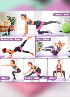 KANGAROO 3-Piece Exercise Resistance Loop Bands Set 25x2x13cm  - Image 4