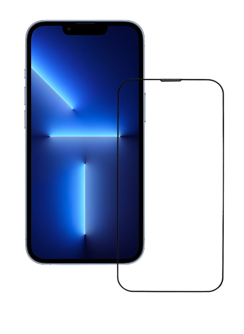 ACLIX Antistatic ESD Dustproof Premium Quality High Definition Tempered Glass Screen Protector Designed For  iPhone 13 Pro Max - Image 1