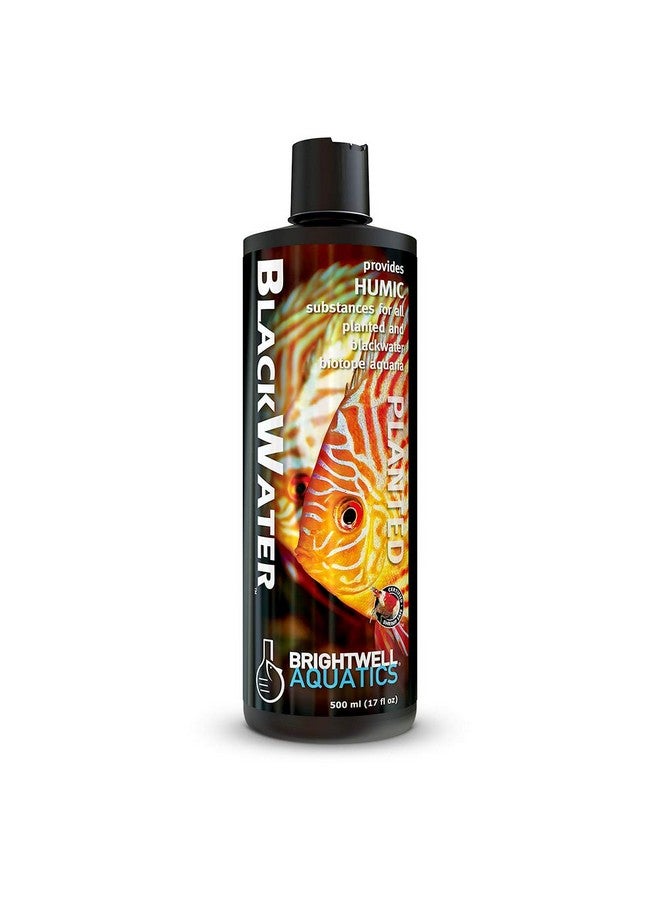 Brightwell Aquatics Blackwater - Liquid Humic Substance Conditioner for Planted and Freshwater Biotope Aquariums,500-ml - Image 1