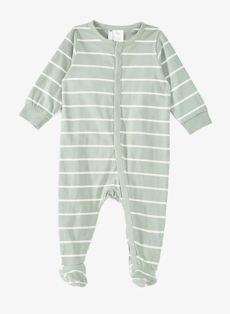 H&M 2-pack cotton sleepsuits