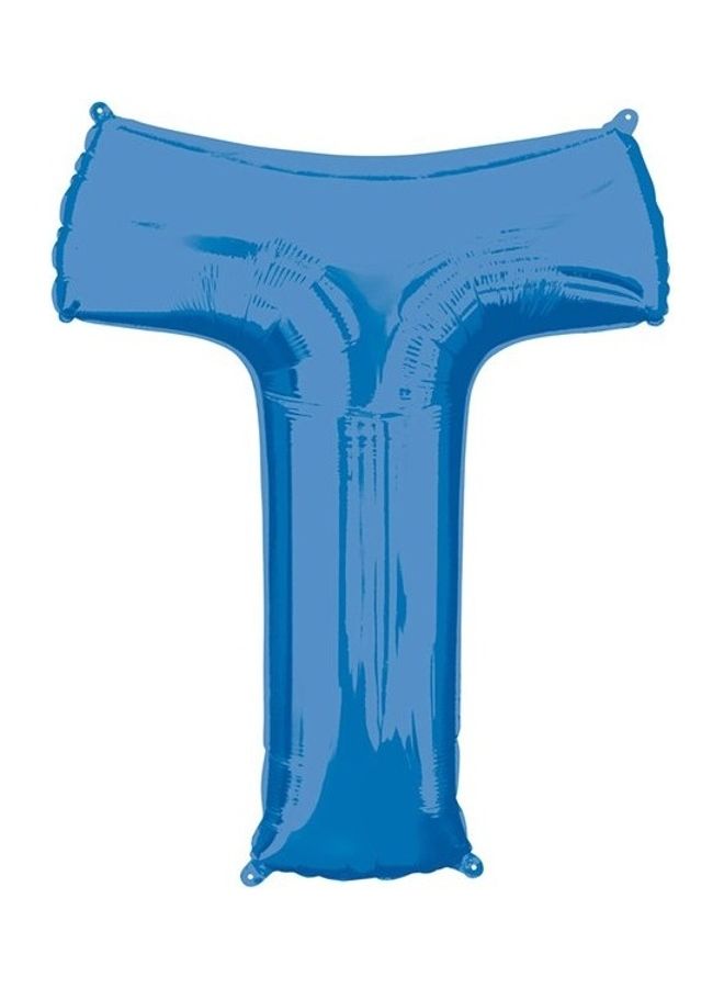 NIBEMINENT T Letter Shape Foil Balloon 16inch
