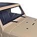 YSKMLOLP 110 RC Car Hard Body Shell Kit Jeep Body Open Car Shell Kit 313mm Wheelbase for RC Crawler Axial SCX10 90046 90047 RGT EX86100Yellow - Image 4