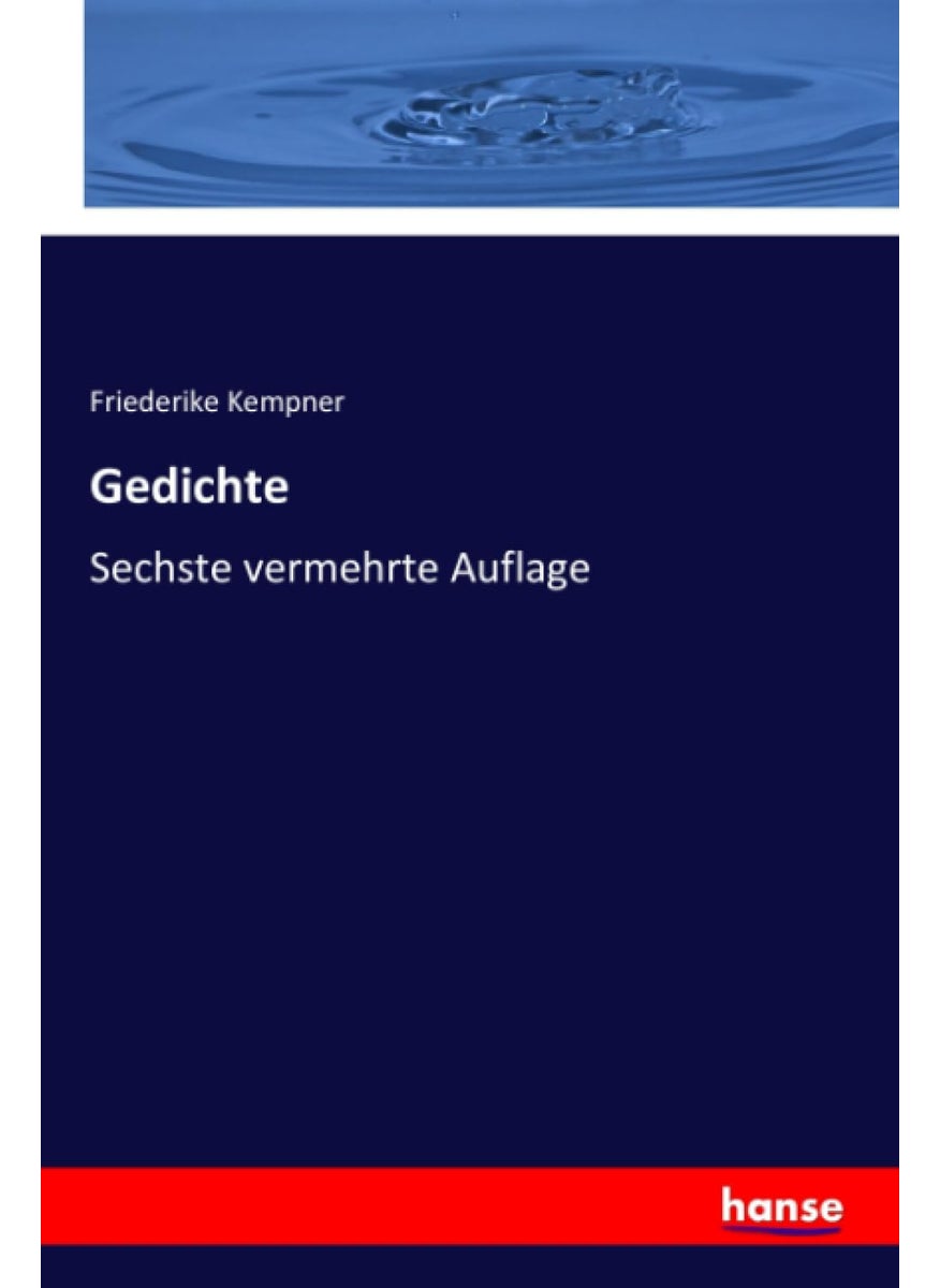 Gedichte: Sechste vermehrte Auflage  - Image 1