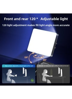 General Live Broadcast Chin Fill Light Tofu Surface Light Desktop Eye Protection Live Broadcast Room Anchor Special Neck Pattern Neck Beauty Face-Specifications:【Three Light Suit】 6-inch Beauty Chin Light-F  - Image 3