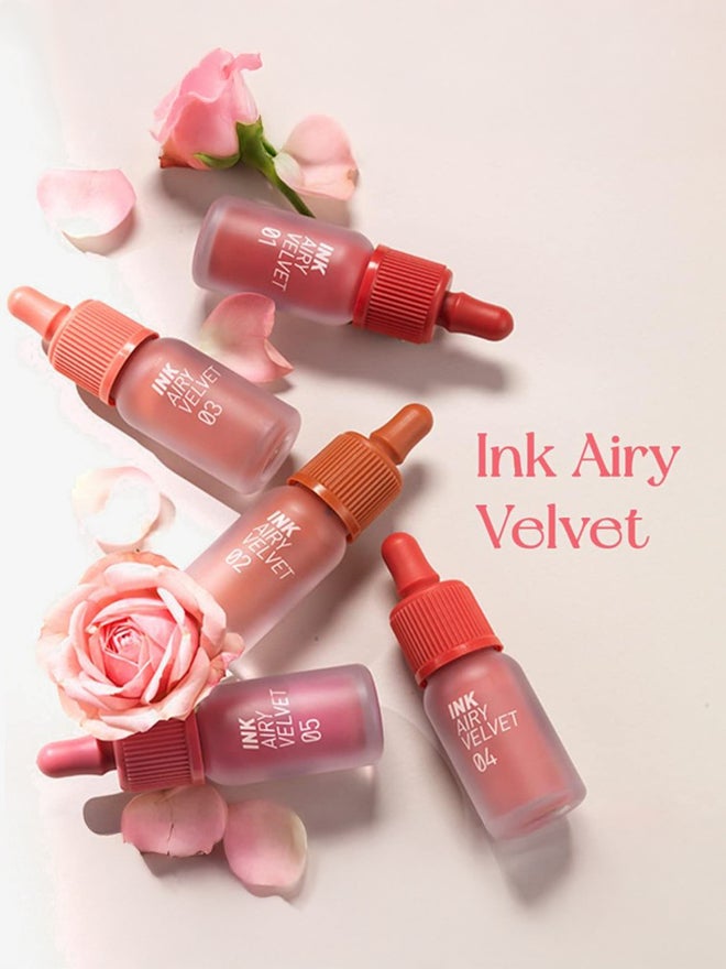 PERIPERA Ink Airy Velvet Lip Tint 007 Heart Grapefruit - Image 3