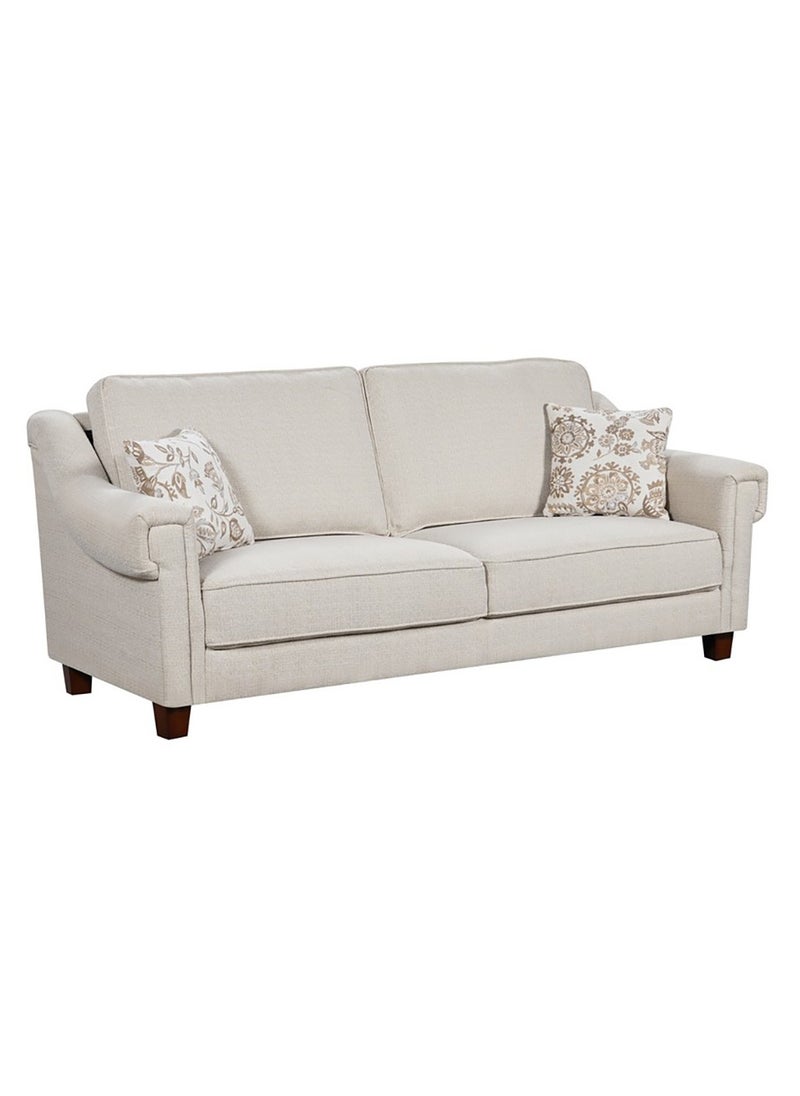 ROYALOAK Royaloak Oliver Fabric 3 Seater Sofa | Fabric Upholstery | Sofa 3 Seater | Durable & Long-lasting | Comfortable Seating Space | Sturdy Base  - Image 1
