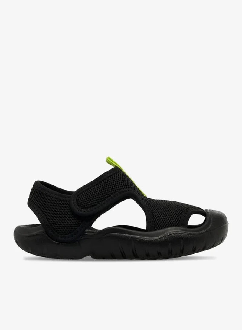 Kappa Sports Sandals With Hook & Loop Closure, Mesh Texture