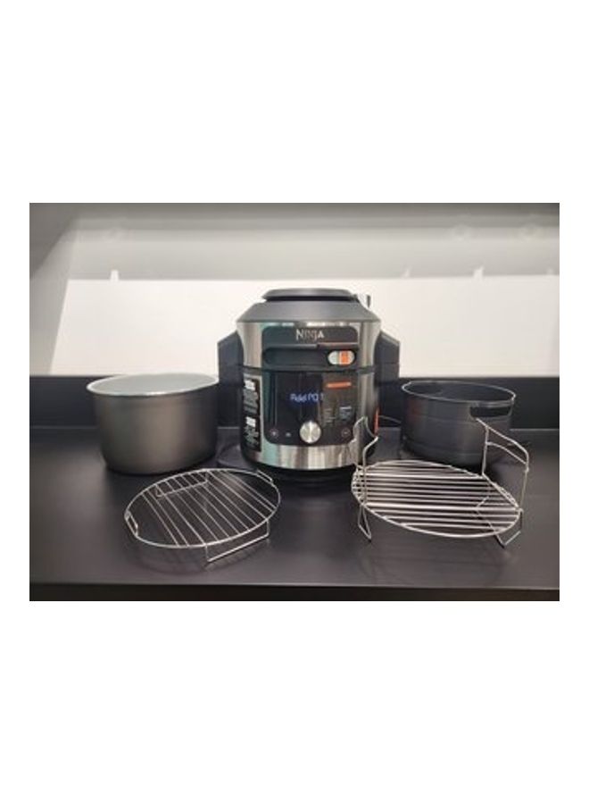 Ninja Foodi MAX 15-In-1 SmartLid Multi-Cooker 7.5L With Digital Probe, Electric Pressure Cooker & Air Fryer, Slow Cook And more, Cooks 6 Portions, Dishwasher Safe Parts 7.5 L 1760 W OL750ME silver/black - Image 5