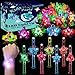 Huastyle Birthday Party Favors for Kids 48 Goodie Bag Stuffers24 Pack Light Up Spinner Bracelets for Pinata Fillers Prize Treasure Box Classroom Glow in The Dark Party Supplies Return Gifts - Image 3