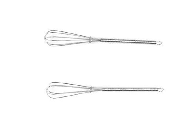 Fox Run Chrome Mini Whisk, 7.25 x 1.25 x 1.25 inches, Metallic - Image 2