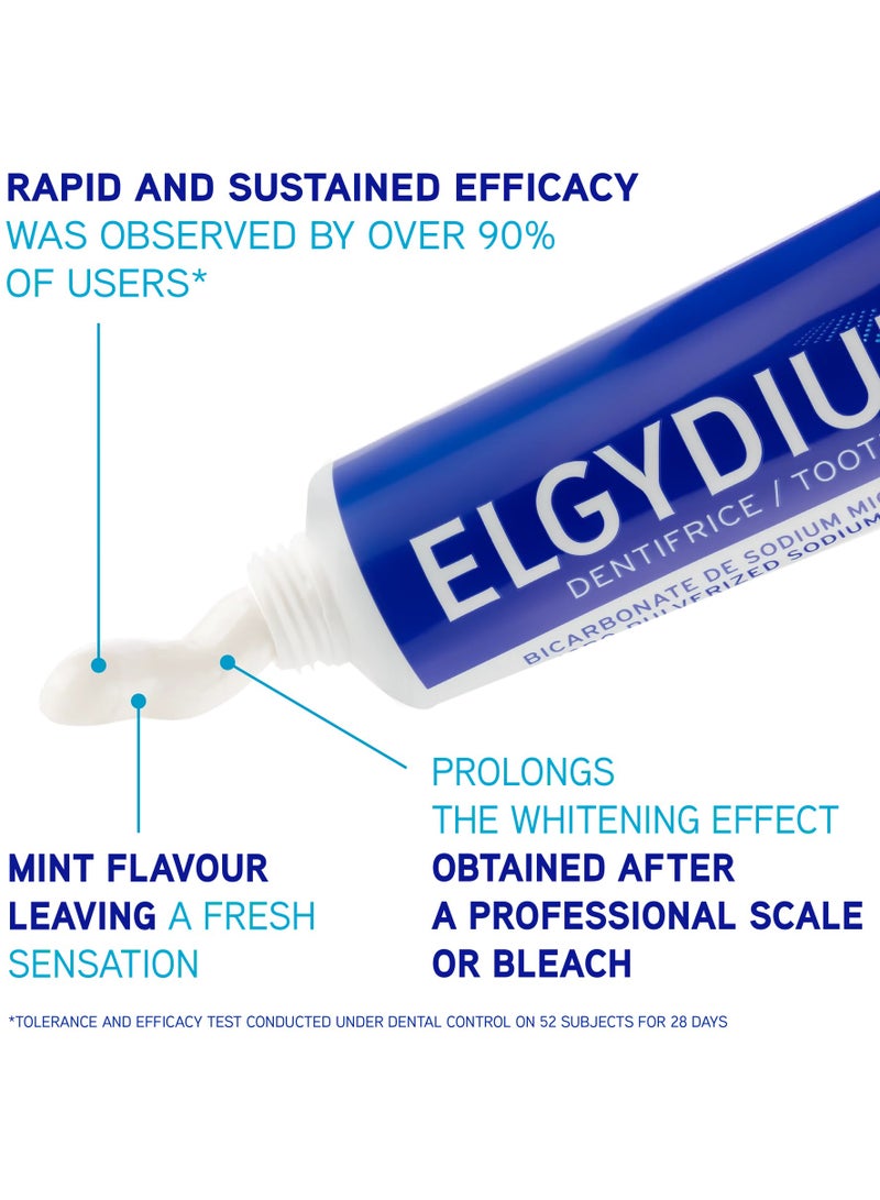 Elgydium Whitening Toothpaste 75ml Pack of 2 - Image 4