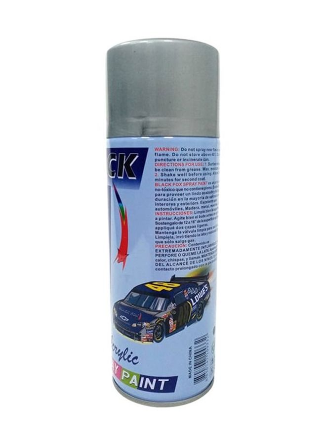 طلاء بخاخ متعدد الأغراض عالي الجودة للسيارة أسود فوكس رمادي اللون - Image 4