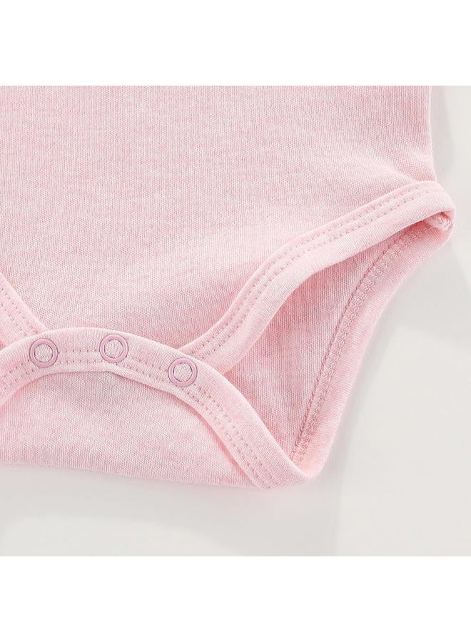 Azzwnee Half Way To One 6 Month Birthday Outfit Baby Girl Halfway To One Tutu Outfits Pink Bodysuit Pink Skirt 6 Months - Image 5