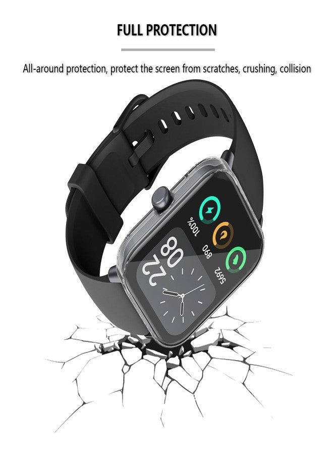 Msvueioe [2 Pack] Screen Protector Compatible with IDW19 (MILOUZ/ENOMIR/Tensky/Fitpolo/Yoever) & Amzhero Runfit 2 Case, Soft TPU Plated Case Screen Full Cover Bumper Compatible for IDW19 - Image 4