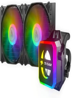 تسوق Cougar وHelor CPU Liquid Cooling with Addressable RGB, Core Box v2 ...