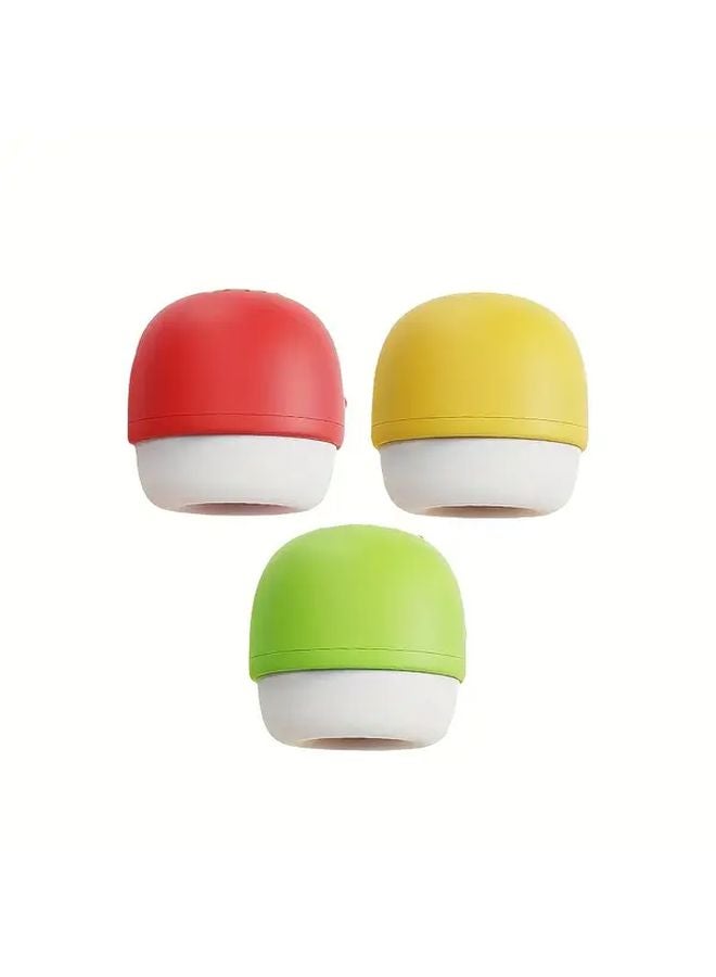 3pcs Faucet Extender Rotatable Splash Proof Red Yellow Green Colors For Sink - Image 1
