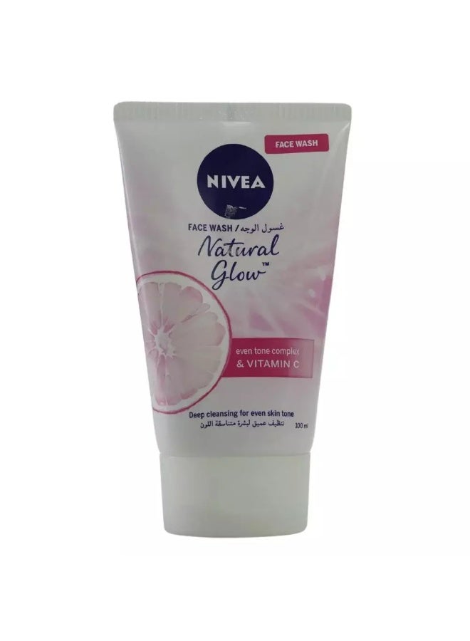 Nivea غسول الوجه نيفيا للتوهج الطبيعي مع فيتامين C - 100 مل - Image 1