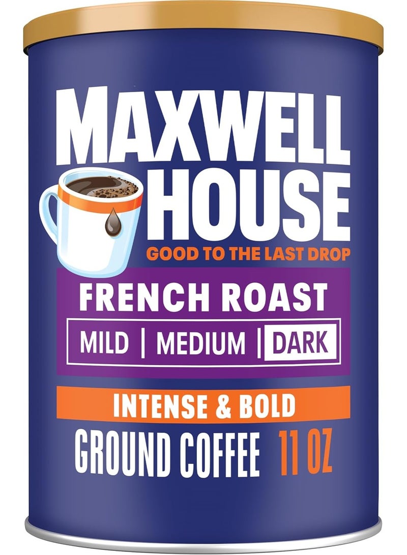Maxwell House French Blend Ground Coffee - Bold Roast - 311g - Image 1