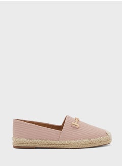 ELLA Metal Trim Raffia Espadrille  - Image 1