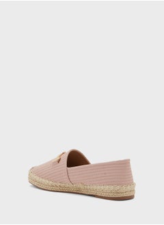 ELLA Metal Trim Raffia Espadrille  - Image 2
