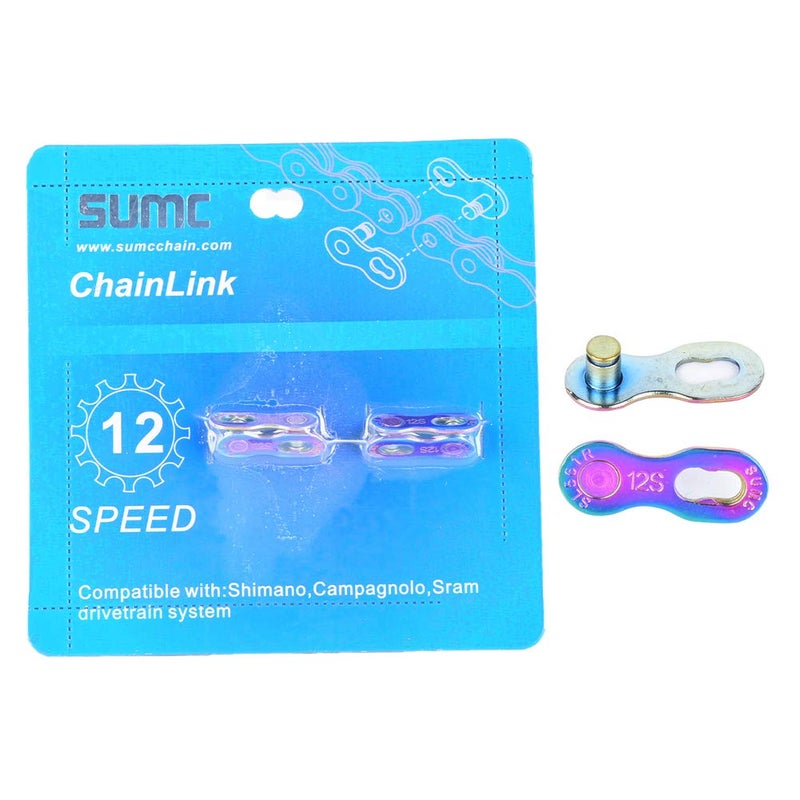 Bibike 6/7/8/9/10/11/12 Speed Quick Link 4 Pairs Reusable Bicycle Chain Missing Link - Image 2