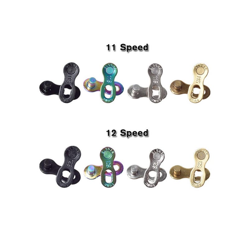 Bibike 6/7/8/9/10/11/12 Speed Quick Link 4 Pairs Reusable Bicycle Chain Missing Link - Image 5