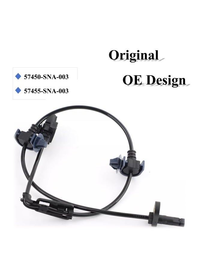 PANNUOSCS ABS Wheel Speed Sensor Front Left/Right Fit for 2006-2011 Honda Civic Replace#57450-SNA-003 57455-SNA-003（2PCS） - Image 3
