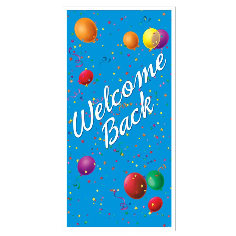 Beistle Welcome Back Door Cover - Image 1
