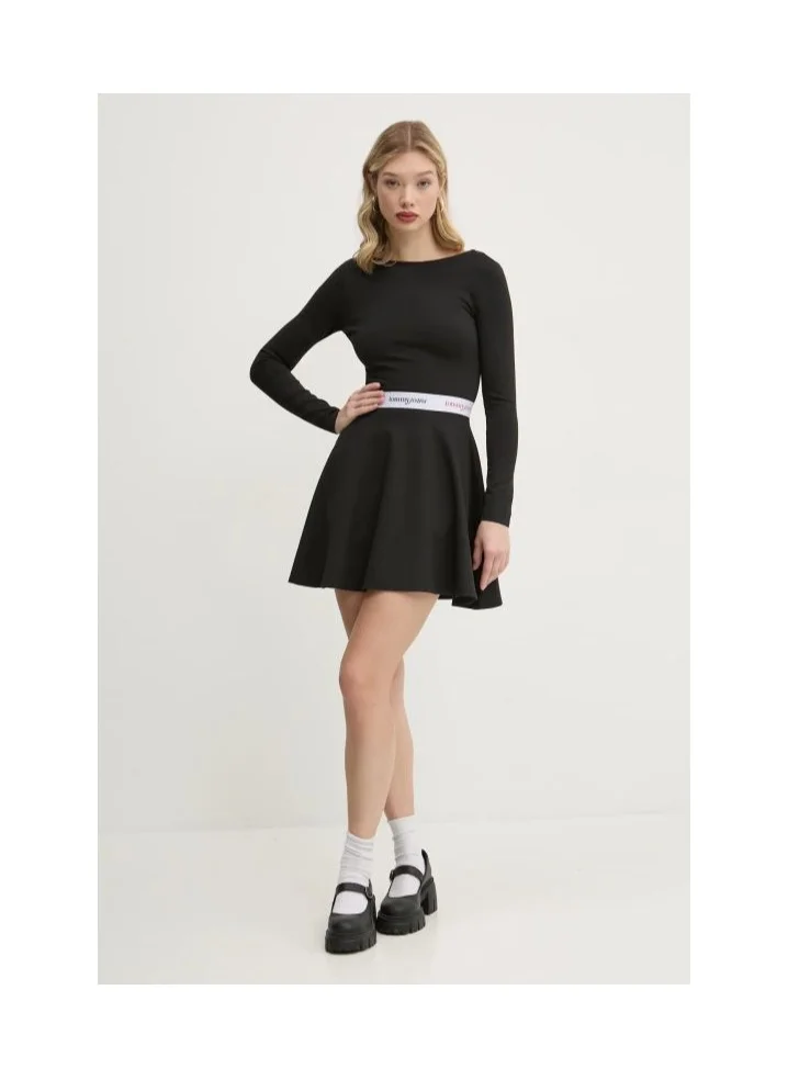 TOMMY JEANS Knitted Tiered Dress