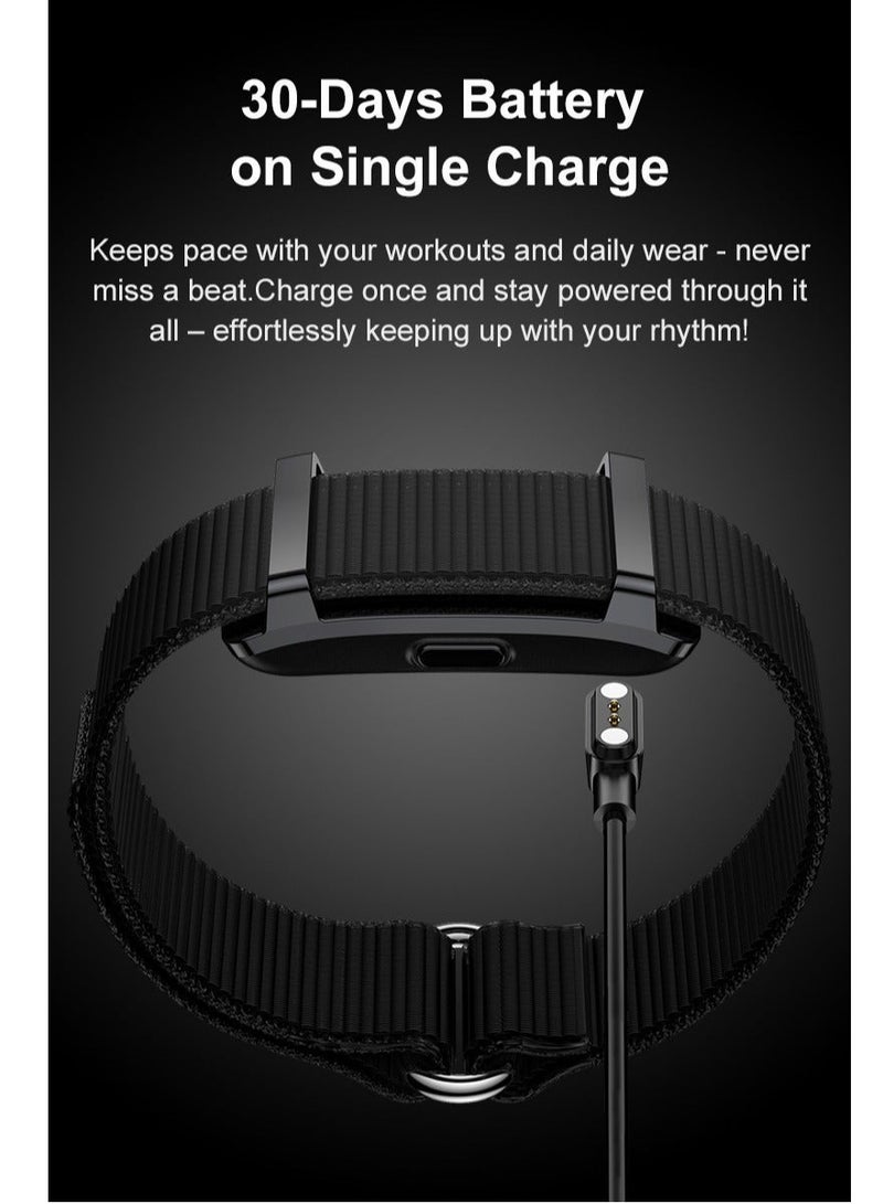 Y25 Bluetooth Bracelet Smart Band, HD Display Fitness Tracker with Heart Rate & Sleep Monitor, Step Counter, Sports Modes, Waterproof Design, Long Battery Life - Image 3