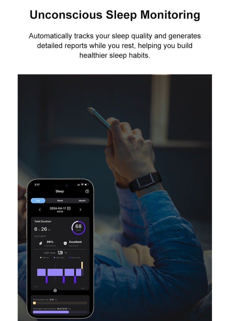 Y25 Bluetooth Bracelet Smart Band, HD Display Fitness Tracker with Heart Rate & Sleep Monitor, Step Counter, Sports Modes, Waterproof Design, Long Battery Life - Image 4