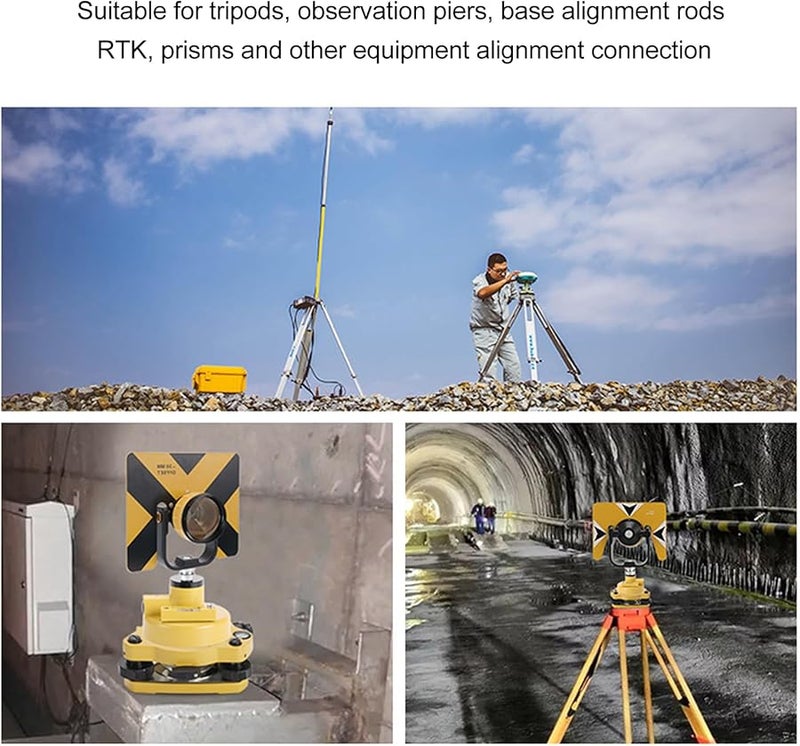 محول المنشور RTK سريع التحرير من سبائك الألومنيوم مقاس 5.8 بوصة للمحطة الشاملة ومسح GNSS - Image 4