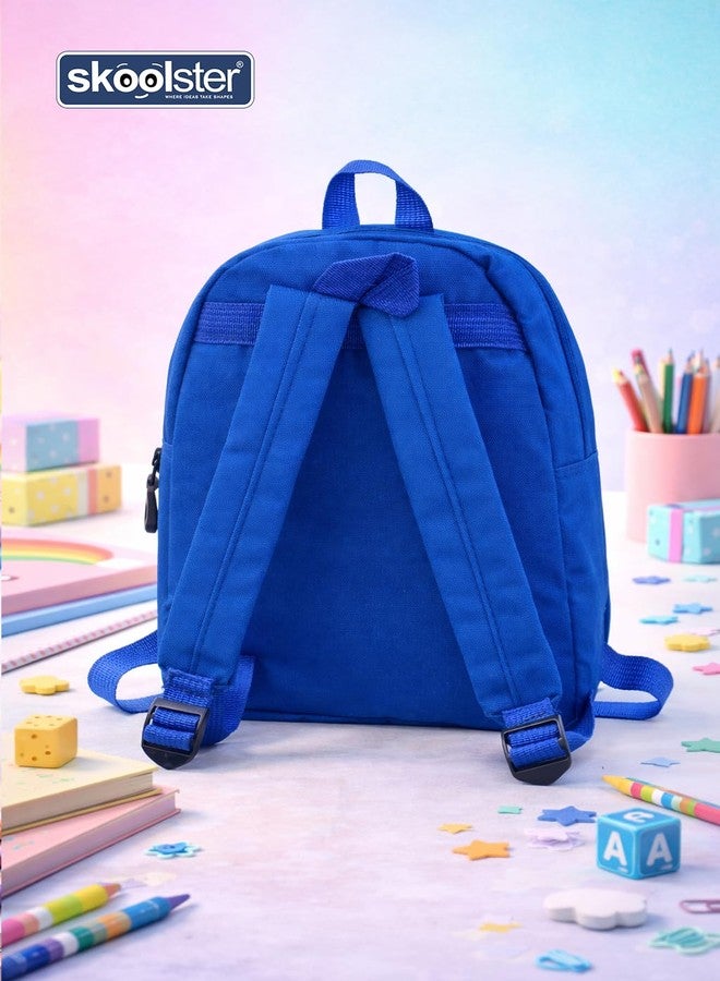 Skoolster Cute Dinosaur Kids School Backpack | Lightweight Cartoon School Bag for Boys & Girls | Premium Zipper, Adjustable Straps & Spacious Front Pocket | school &Return Gifts (Giraffe, Blue) - Image 3