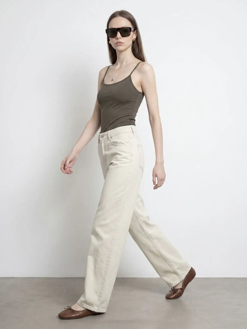 DILVIN High-Waist Wide-Leg Denim Jeans - Image 4