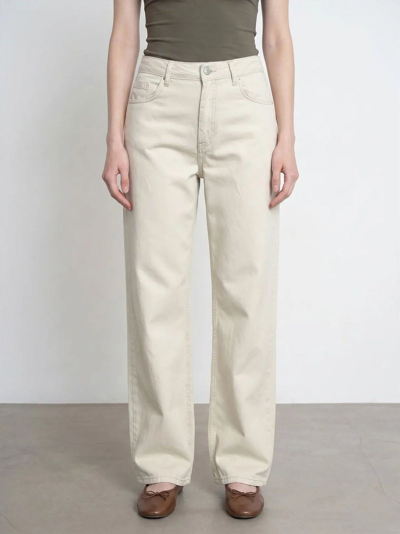 DILVIN High-Waist Wide-Leg Denim Jeans - Image 3