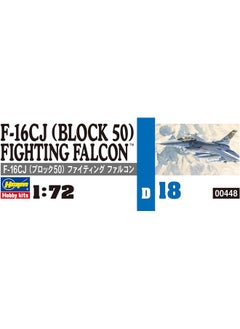 Hasegawa 1:72 Scale F-16CJ Block 50 Fighting Falcon Model Kit