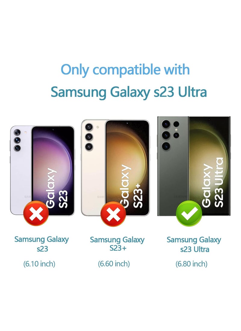 Generic - Samsung Galaxy S23 Ultra 5G Cover Case soft TPU Transparent Back Protective Case shock Absorbent Reinforced Bumper Corners for S23 Ultra Clear 5G - Image 1