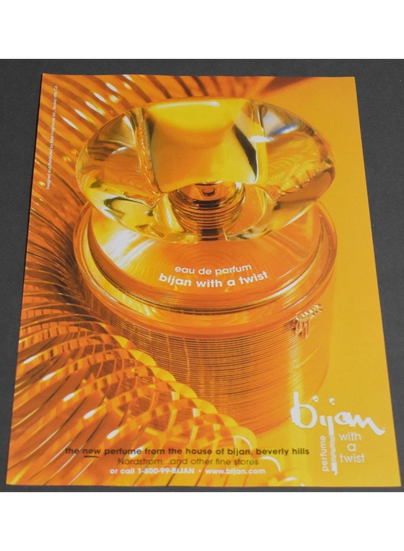 بيجان ويذ آ تويست أو دو بارفان سبراي للنساء 100 مل 3.4 أونصة سبراي - Image 3
