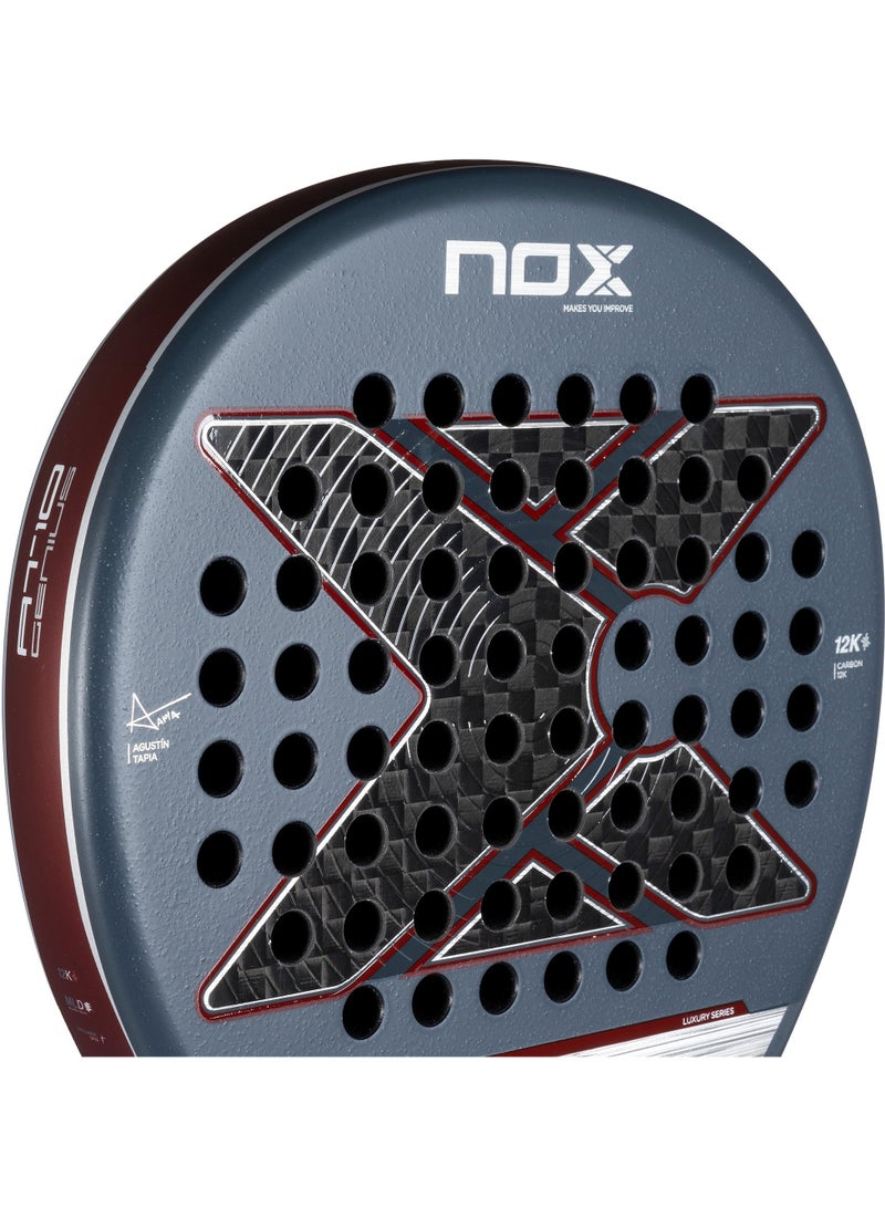 نوكس مضرب البادل نوكس AT10 الفاخر جينيوس 12K 2025 من أغوستين تابيا - Image 4