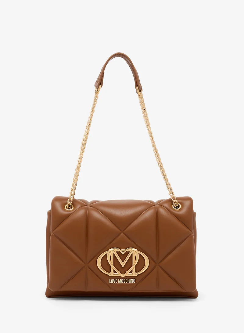 Emossed Crossbody Bag