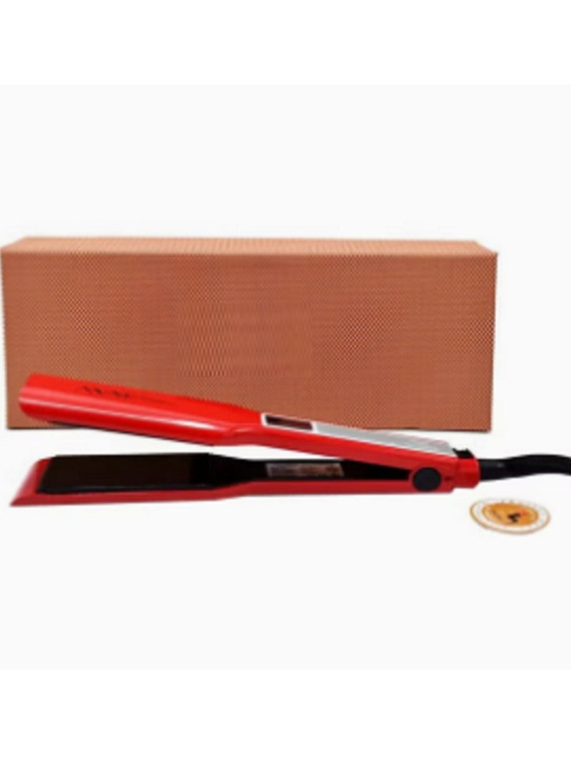 Ultra Smooth Coating Hair Straightener Red