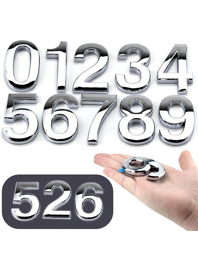 GMORO 3D Mailbox Numbers 0-9 Self-Adhesive 2 Inch Address Number Stickers Door House Numbers Style Street Mailbox Sign for Apartment Home Office - Image 1