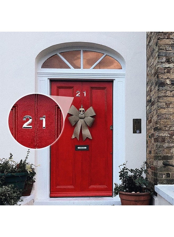 GMORO 3D Mailbox Numbers 0-9 Self-Adhesive 2 Inch Address Number Stickers Door House Numbers Style Street Mailbox Sign for Apartment Home Office - Image 3
