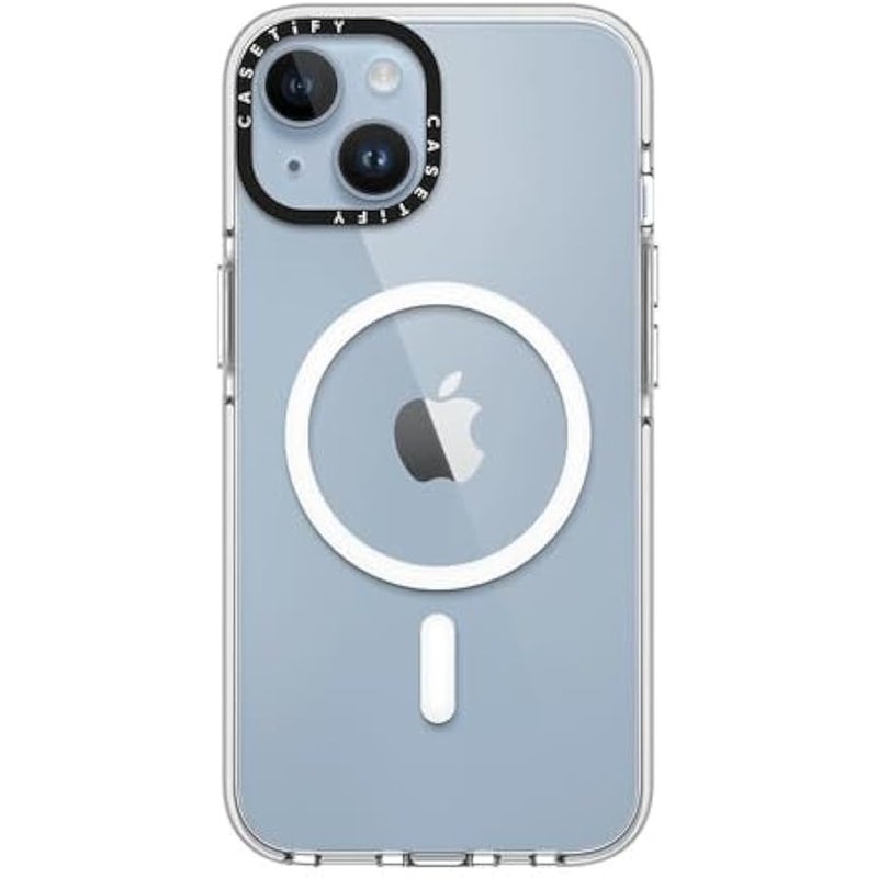 Casetify Clear Case MagSafe Compatible for iPhone 14 with Anti-Scratch Coating - Image 3