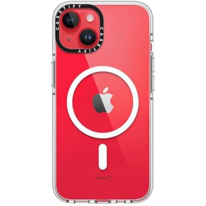 Casetify Clear Case MagSafe Compatible for iPhone 14 with Anti-Scratch Coating - Image 5