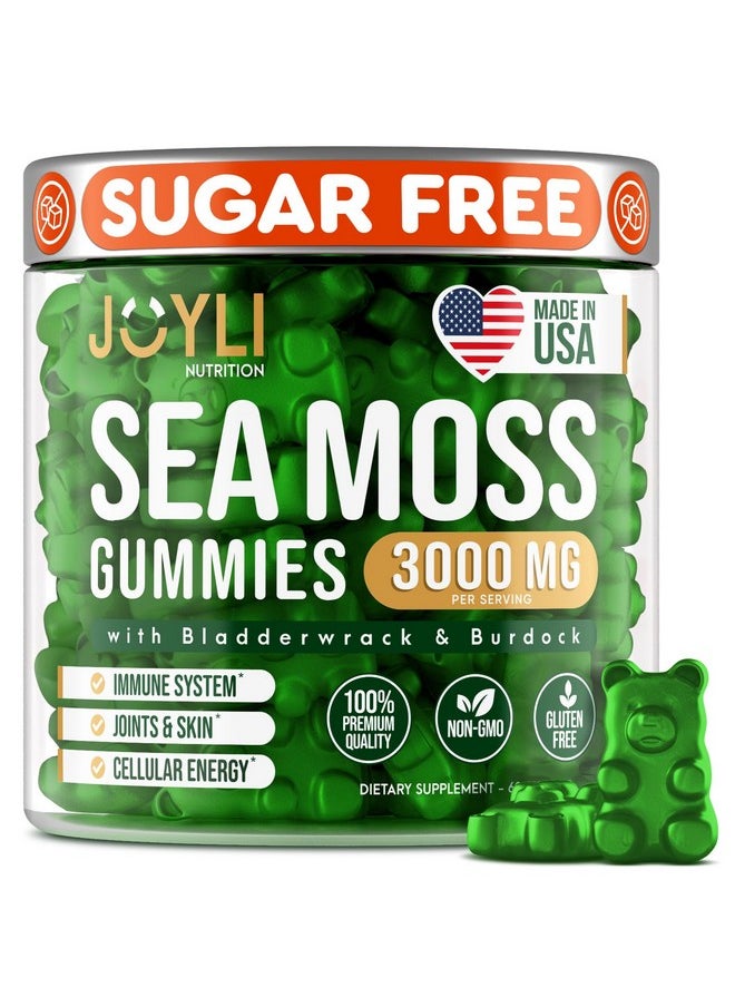 Sea Moss Gummies - Irish Seamoss Gummies for Adults & Kids - Advanced Superfood Supplement with Natural Sea Moss Gel, Bladderwrack & Burdock Root Extract - 60 Vegan Irish Moss Gummy Bears - pzsku/ZCEBD14B4FEF2878952BDZ/45/_/1735908087/287fbcc7-8c8b-4ffe-a76d-741a4b73505c