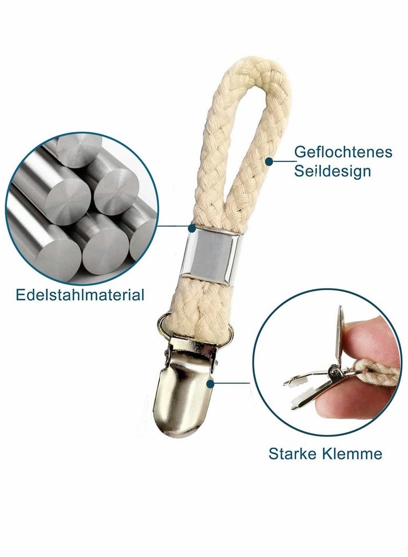 Tea Towel Clip Towel Clip Beach Towel Hanging Clip Storage Clip Suitable for Hanging Cloth Items Home Kitchen and Bathroom Cabinets 4 Pcs - Image 5