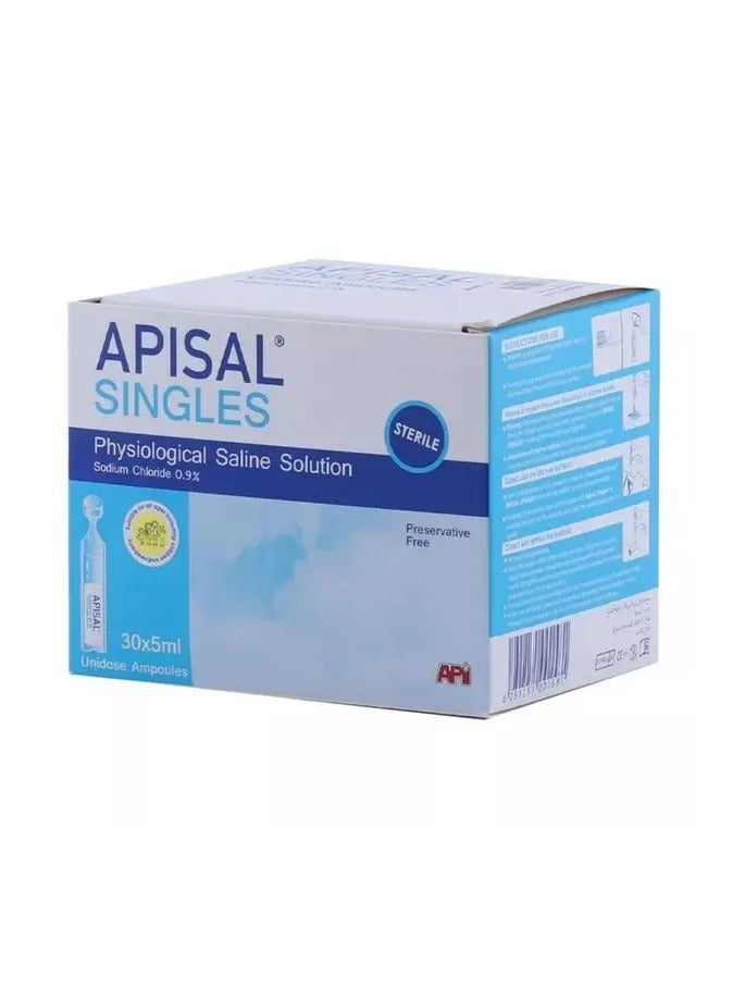 APISAL أبيسال سنجلز لمحلول الملح - Image 1